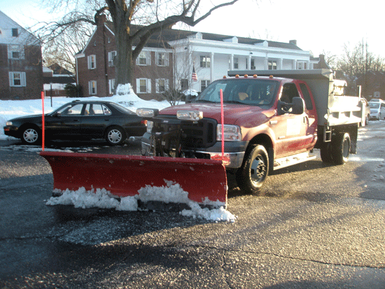 Plowing Private Road of Apartment Complex